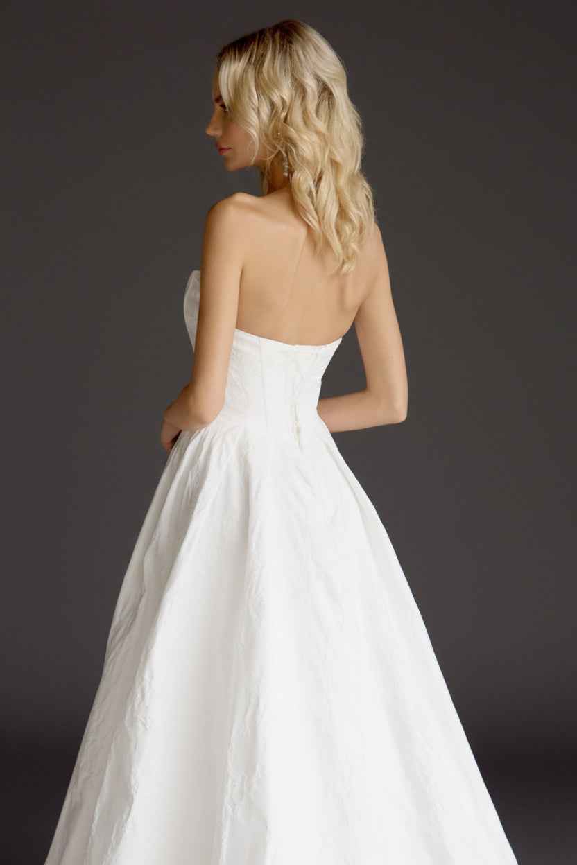 Strapless Sweetheart Floor-Length A-Line Bridal Gown