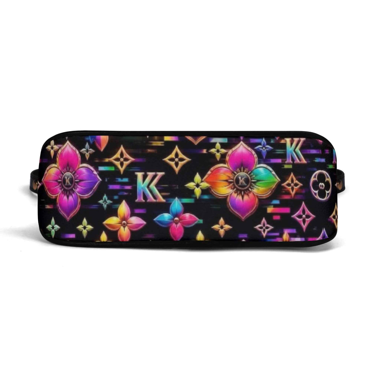 Konfidential Kouture  PU Shoulder Bag With Chain Decoration