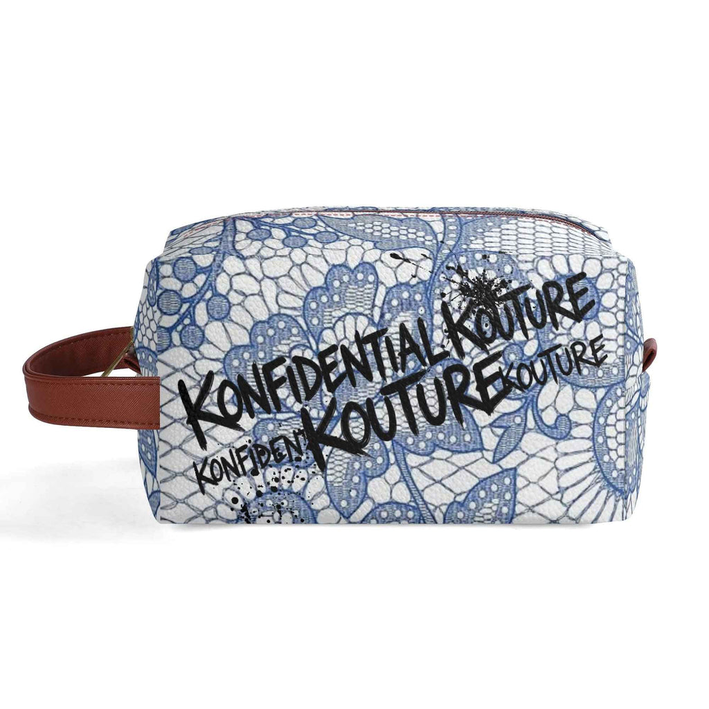 Graffiti Lace Makeup Tote