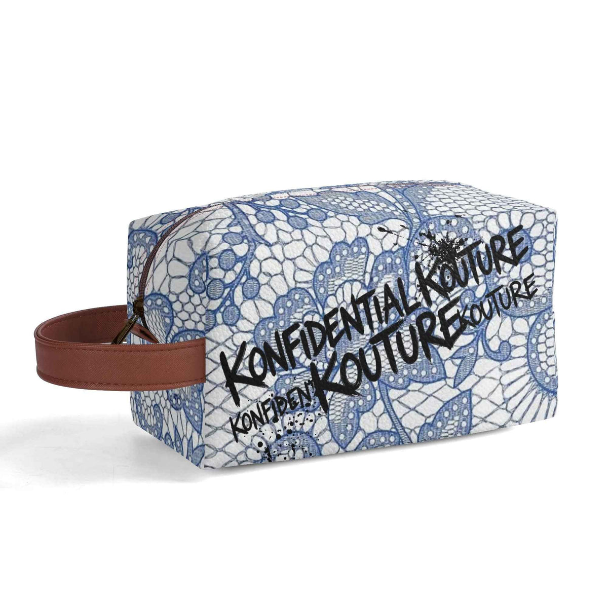 Graffiti Lace Makeup Tote