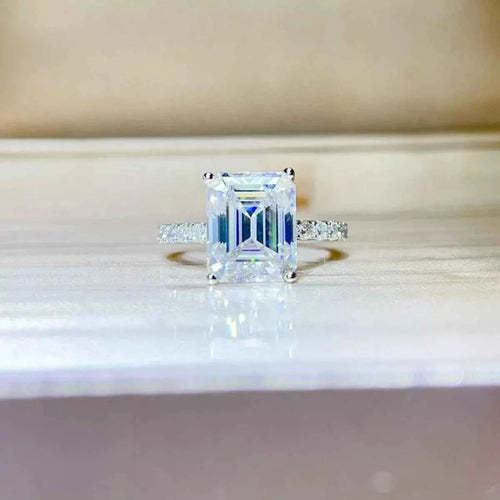 5 Carat Moissanite Diamond 925 Ring