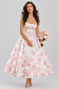 Multicolor Floor Length Floral Camisole Summer  Maxi Dress | Konfidential Kouture