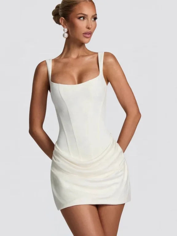 Women's Halter Sleeveless Backless Bodycon Evening Dress