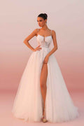Sweetheart Floor-Length A-Line Wedding Gown